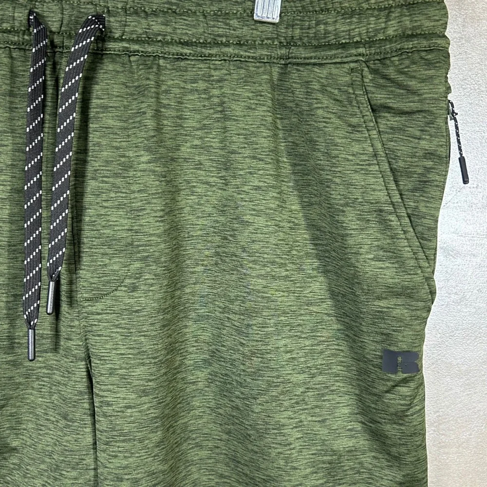 Russell Athletic‎ Men's Heather Green Athletic Shorts Training Gym Size 2XL New